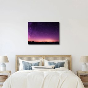 Tablou cu cerul și stea căzând (70x50 cm)