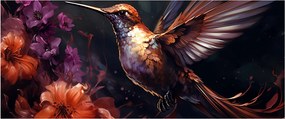 Tablou - Colibri (120x50 cm)