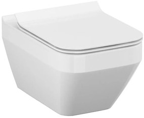 Cersanit S701-213-ECO - Vas WC suspendat CREA cu capac, ceramică/albă