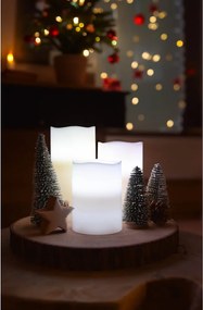 Lumânări LED 3 buc. (înălțime 10 cm) – Hilight