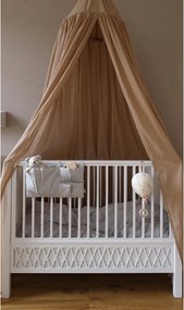 Buzunar pentru pătuț albastru deschis din bumbac organic 42 cm Classic Stripes Blue – Cam Cam Copenhagen