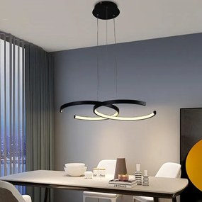 Lustră LED dimabilă pe cablu LED/50W/230V 3000-6500K + telecomandă