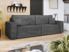 Canapea extensibilă Stosono (Gri închis) (cu sp. depozitare). Promo -17%. 1105620