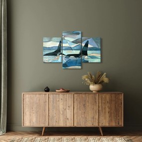Tablou - Balene (90x60 cm)