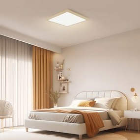Brilagi - Lampă de baie FRAME SMART LED dimabilă, 50W/230V, 60x60, IP44 + telecomandă