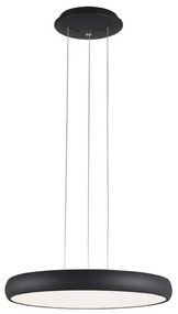 Lustra LED suspendata design modern Gap, negru