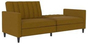 Canapea galbenă extensibilă 86 cm Celine – Støraa