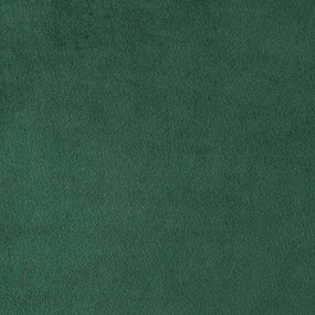 Colțar verde cu tapițerie din catifea (cu colț pe partea dreaptă, cu șezlong) Cube – Bonami Selection