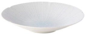 Farfurie pentru paste din ceramică albastru deschis ø 24,5 cm ICE WHITE - MIJ