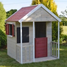 Casă din lemn pentru copii, Verandă