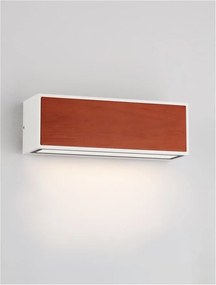 Aplica LED de exterior solara cu senzor de miscare IP65 BROWN