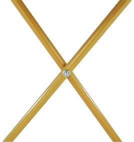 Măsuţă auxiliară, gri/vopsea aurie, RONDEL