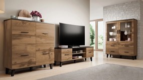 Mobilier living II Samara (Wotan + Wotan + negru). 1070253