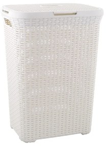 Coș de rufe Curver Hamper, 60 l, crem