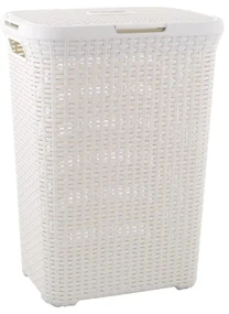 Coș de rufe Curver Hamper, 60 l, crem