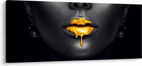 Tablou - Buzele femeii (120x50 cm)