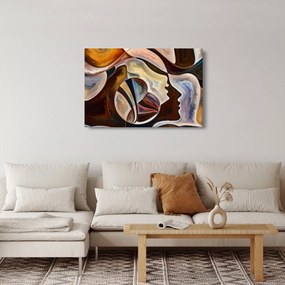 Tablou - Abstractizarea capetelor (90x60 cm)