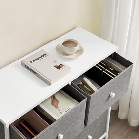 Comoda E1032 GREY, 80 cm, L