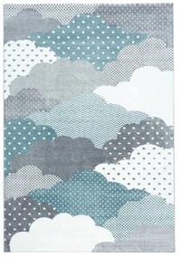 Covor pentru copii albastru/gri 140x200 cm Bambi – Ayyildiz Carpets