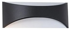 Aplica LED de perete pentru iluminat exterior IP65 Ding gri inchis