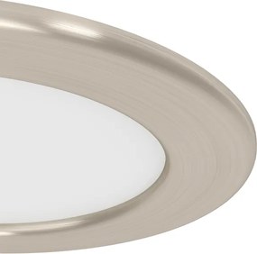 Eglo 901435-LED Plafonieră încastrată FUEVA-Z LED/5W/230V 12cm IP44 crom