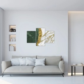 Tablou - Marmură verde N⁰1 (90x60 cm)