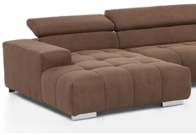 Colțar în formă de U TROPEA, dreapta, maro