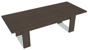 Masă de conferință Verno+ 240 x 100 cm, stejar antracit