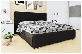 Pat matrimonial180 cm Kendrick (piele ecologică Soft 011). 1058292