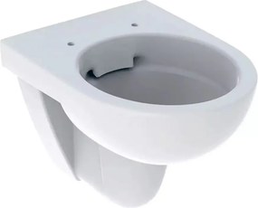 Vas WC suspendat Geberit Selnova Compact rimless alb proiectie mica