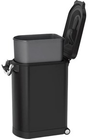 Simplehuman Container pentru hrană uscată cu siguranță 30 l, negru mat, 30 l