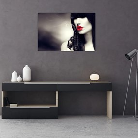 Tablou - Femeia misterioasă (90x60 cm)