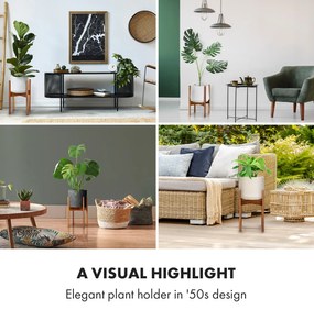 Zeist, suporturi pentru flori, 2 înălțimi, combinabile, design plug-in, naturale