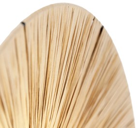 Aplică rustică neagră cu frânghie 45 cm - Leia