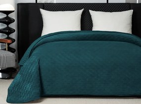 Cuvertura de pat din catifea ASTRALIA, petroleu Dimensiune: 200 x 220 cm