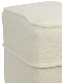 Puf bej 40x40 cm Kiki - Light &amp; Living