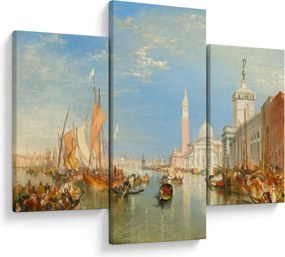 Tablou - Joseph Mallord William Turner, Venice the Dogana and San Giorgio Maggiore, reproducere (90x60 cm)