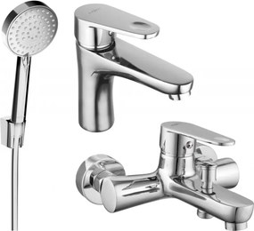 Mexen Kama Set de baie R75, crom - 72503R75-00