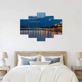 Tablou cu Bratislava și palat (150x105 cm)