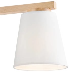 Lustr ELLIE 3xE27/60W/230V alb, montaj plafon