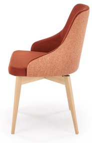 Scaun rotativ Malaga cinnamon H79 cm
