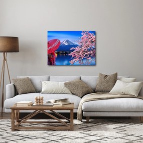 Tablou - cu privire la munte - Japonia (70x50 cm)