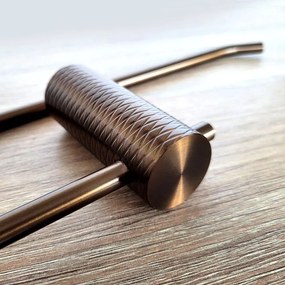 Cuier de baie 9710 Prism cupru periat