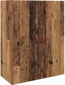 vidaXL Dulap de perete Lemn vechi 69,5 x 34 x 90 cm Lemn compozit