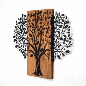 Accesoriu decorativ de perete din lemn Magical tree - 378