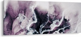 Tablou - Marmură violet N⁰2 (120x50 cm)