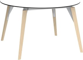Masa rotunda design modern premium FAZ WOOD, 120cm 54323
