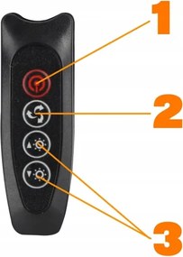 Lampă de birou LED reglabilă cu clemă, 10W, 5V, 3000/4000/6000K, neagră