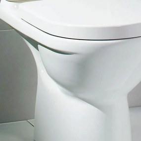 Vas wc stativ monobloc, direct flush, rotund, alb, O.Novo, Villeroy  Boch