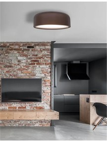 Plafoniera design modern Ã˜35cm Perleto maro NVL-826808